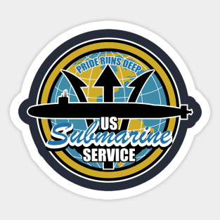 US Submarine Service Sticker